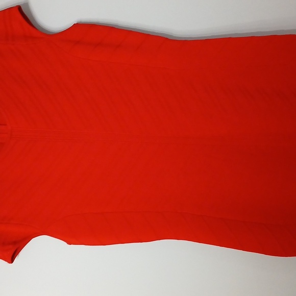 NWOT CACHE Elegant Red Dress, Sz Large - Picture 4 of 8